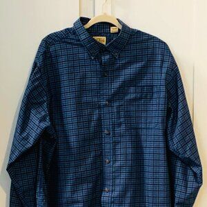 Mens Redhead Wrinkle Free XL Long Sleeve